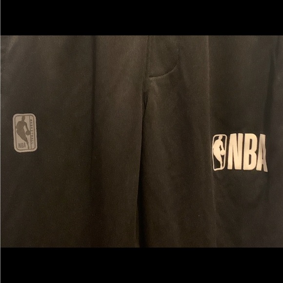 NBA Black Athletic Pants Sweatpants Joggers Size 8 - Picture 2 of 8
